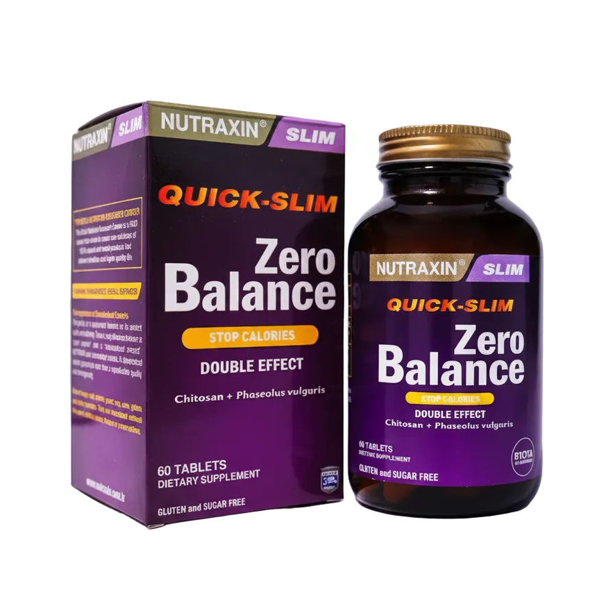 Nutraxin Slim Zero Balance 60 Tablets - 100% Original Imported Supplement | MyVitaminHub
