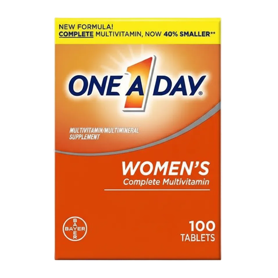 Front bottle of One A Day Women's Multivitamin 100s - Imported USA Vitamins | MyVitaminHub