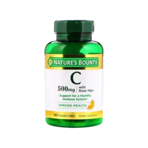 Nature's Bounty C With Rose Hips 500mg 90 CT