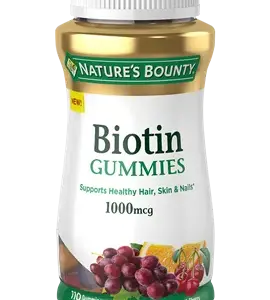 Nature's Bounty Biotin 110 Gummies (1000mcg)