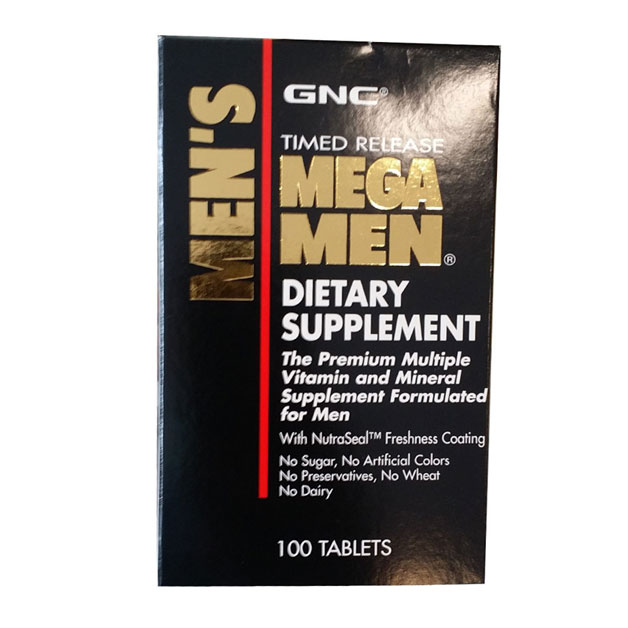 GNC Mega Men T/R 100Tabs