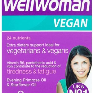 Vitabotics Wellwoman Vegan Vegetarians & Vegans 60 Tablets