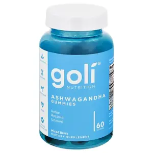 Goli Ashwagandha Gummies, 60 Ct