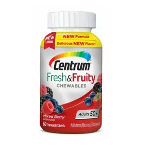 Centrum Fresh & Fruity Adults 50+ 90 Chewable Tablets