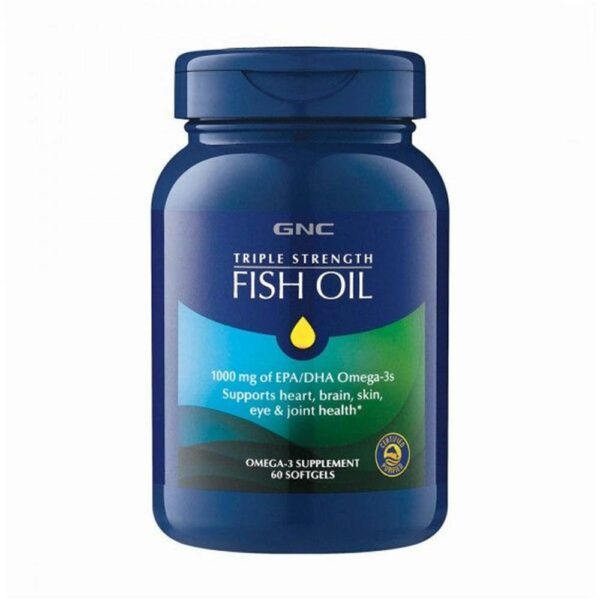 GNC Tripple Strength Fish Oil 60Softgels