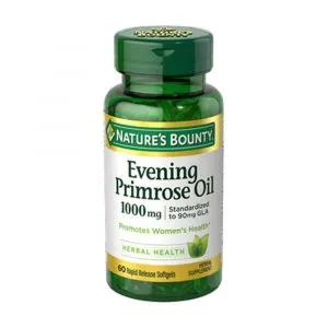 Nature's Bounty Evening Primrose Oil 1000mg 60 softgels
