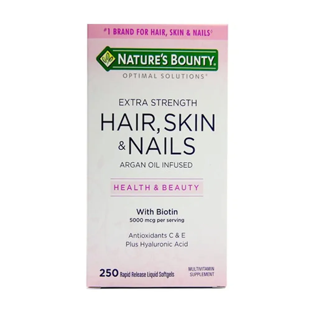 Nature's Bounty Hair, Skin & Nails Extra Strength 250 Softgel