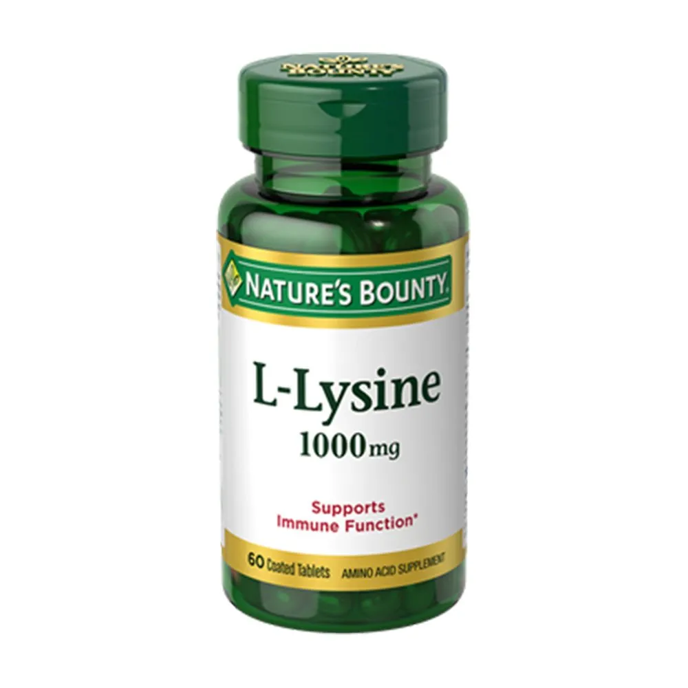 Nature's Bounty L-Lysine 1000mg 60 tablets
