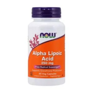 NOW Alpha Lipoic Acid 250mg 60 veg capsules