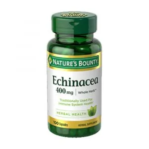 Nature's Bounty Echinacea 400mg 100 Capsules
