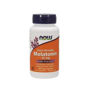 Now Foods (Extra Strength) Melatonin 10mg, 100 Veg Capsules
