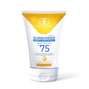 GLOW & GLEE SUNSCREEN MINERAL BIRGHTENING BROAD SPECTRUM SPF 75