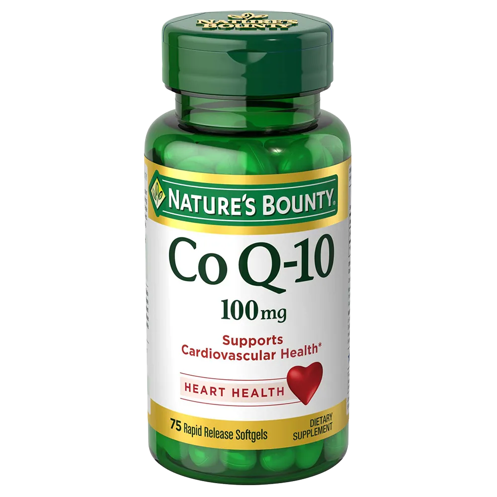 Nature's Bounty CoQ-10 100mg 75 Softgels
