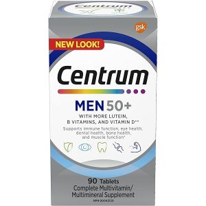 Centrum silver men 50+90 tablets