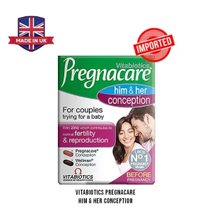 Vitabiotics Pregnacare Him & Her Conception