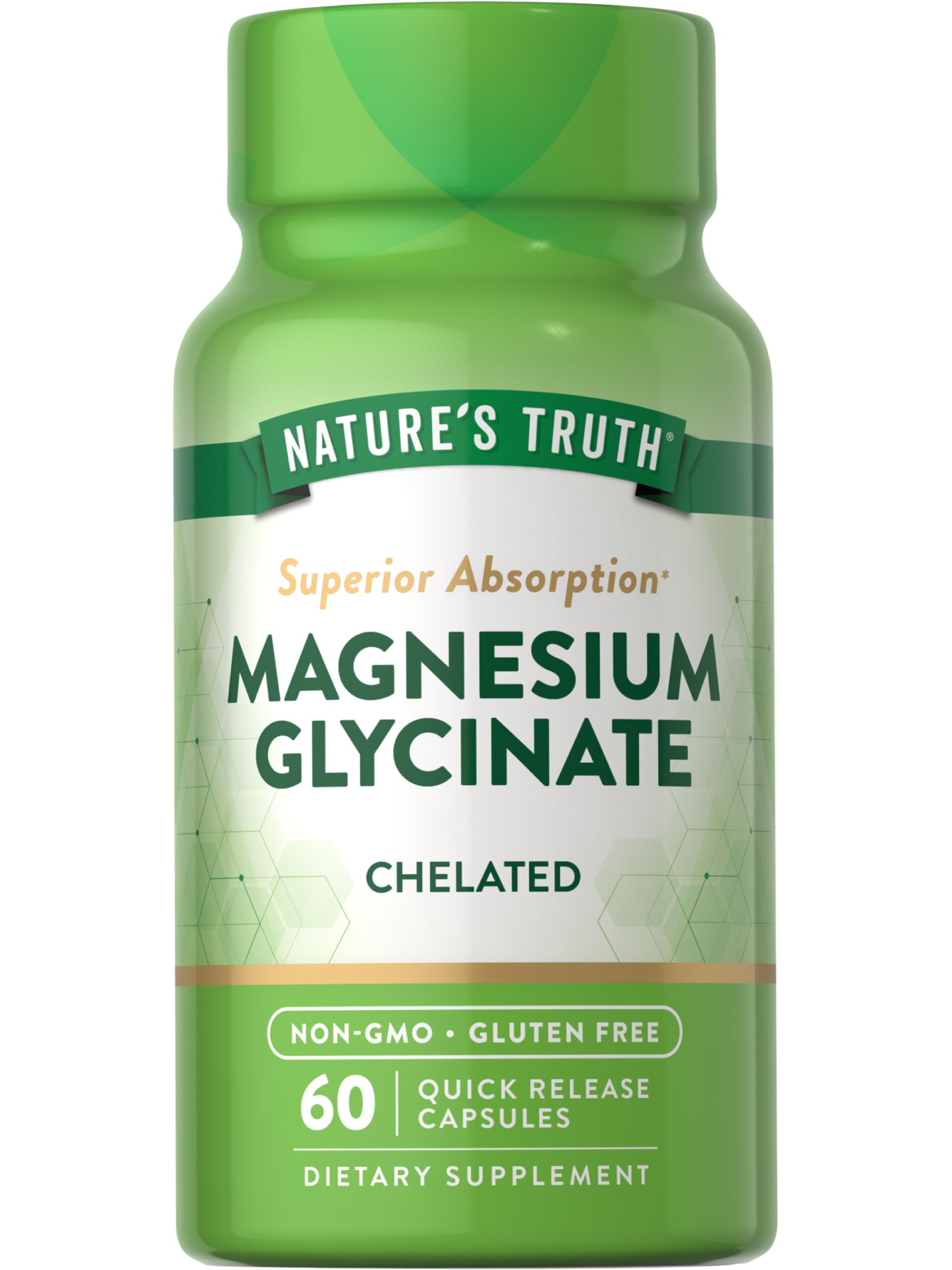 Nature’s Truth Magnesium Glycinate cheleted 60 Softgels